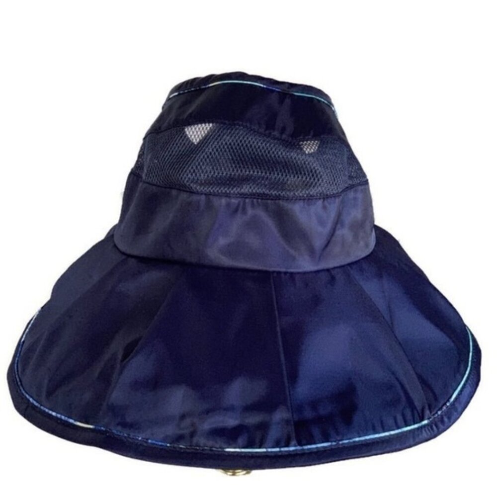 𝅺REVERSIBLE Ultra Lite Wide Brim Foldable Visor Hat